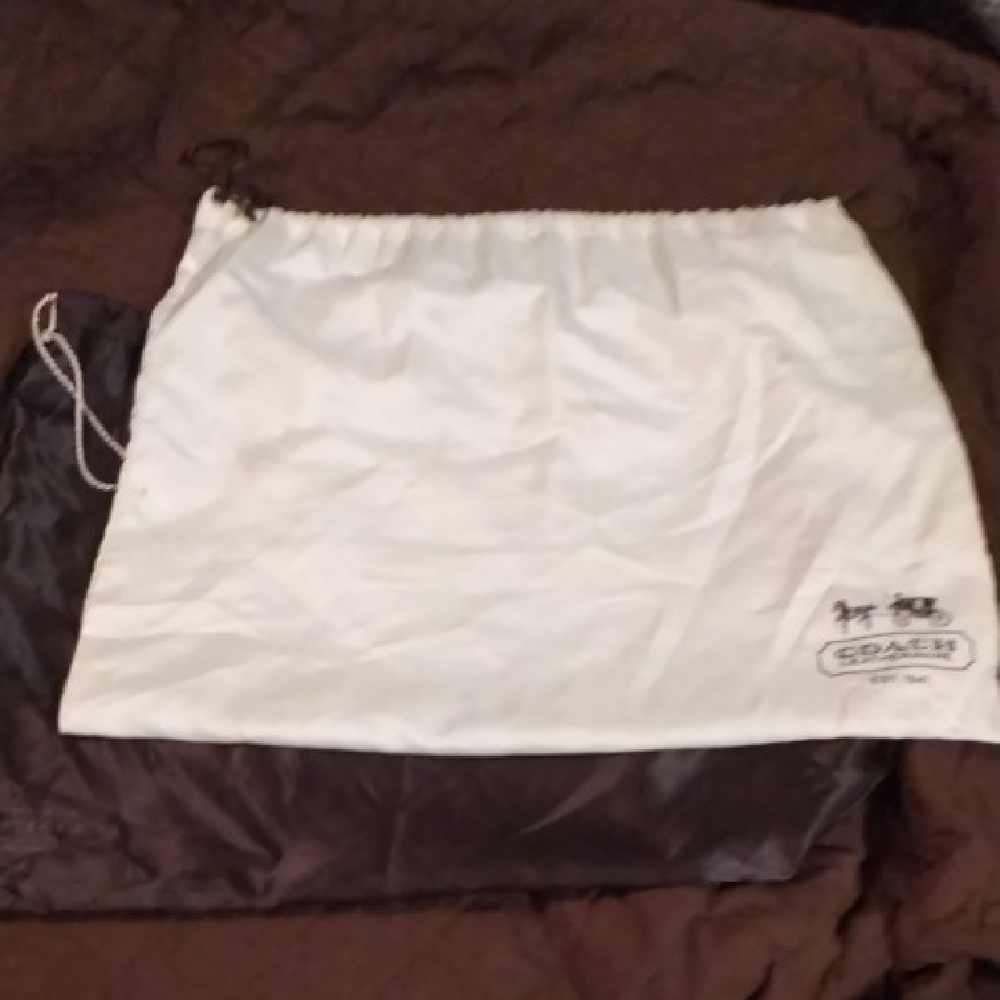 2 COACH SATIN DUST ABGS